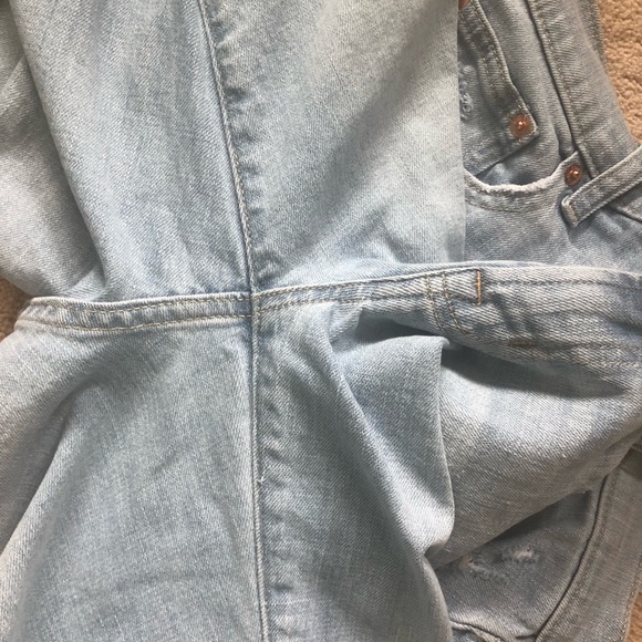 GAP Petite “Girlfriend Mid Rise” Light Blue Jeans - Picture 12 of 13